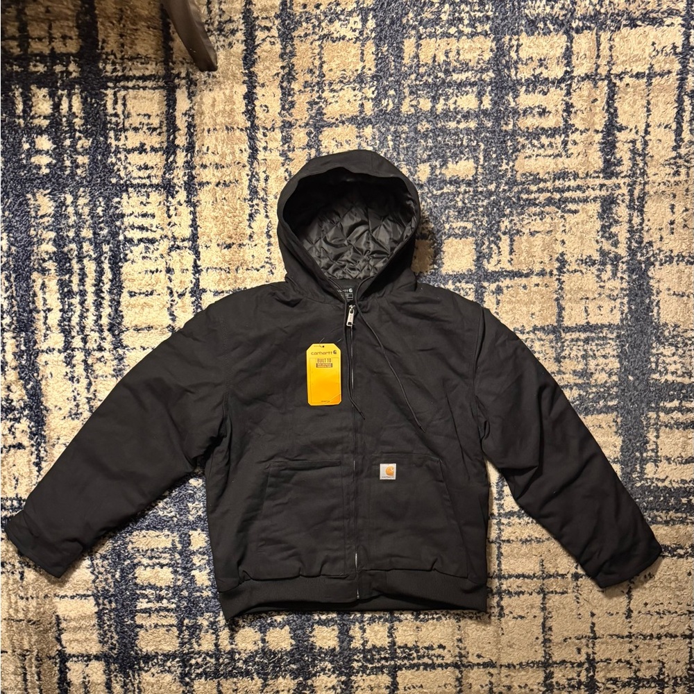 Black carhartt jacket